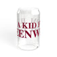 Just a kid from Greenwich Sipper Glass, 16oz