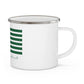 Trumbull Connecticut St Patrick’s Day Flag Enamel Camping Mug