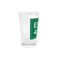Vintage Exit 41 Merritt Parkway Sign Pint Glass, 16oz