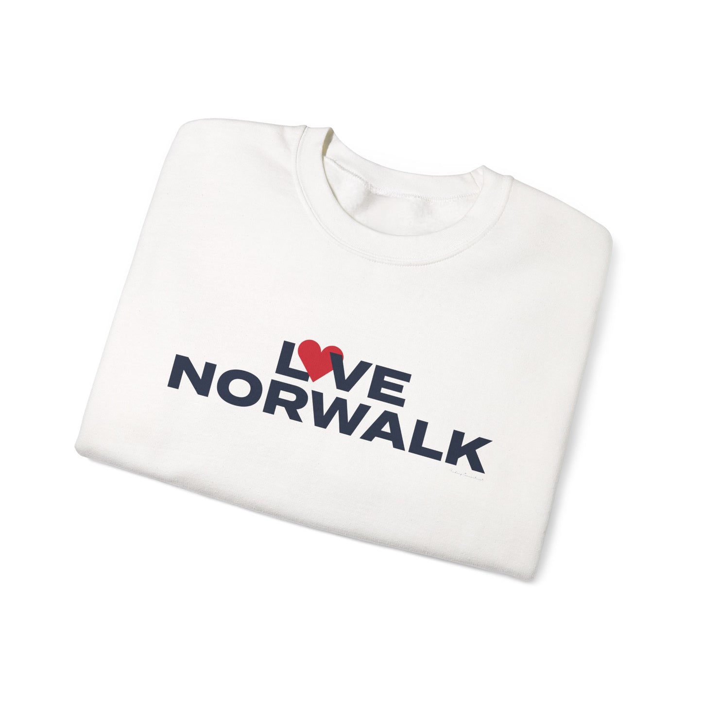 Love Norwalk Unisex Heavy Blend™ Crewneck Sweatshirt