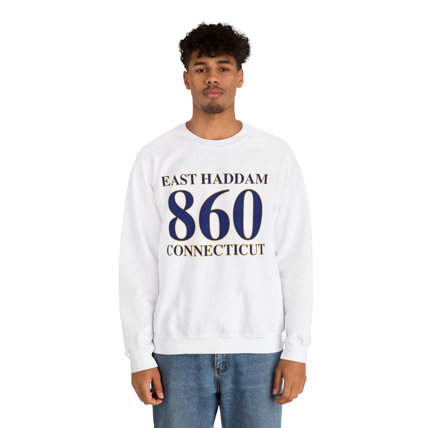 East Haddam 860 Connecticut Unisex Heavy Blend™ Crewneck Sweatshirt