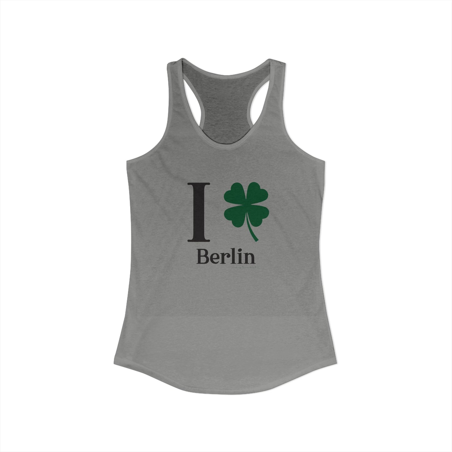 I Clover Berlin Women's Ideal Racerback Tank Top