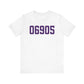 06905 Stamford Connecticut Zip Code Unisex Jersey Short Sleeve T-Shirt