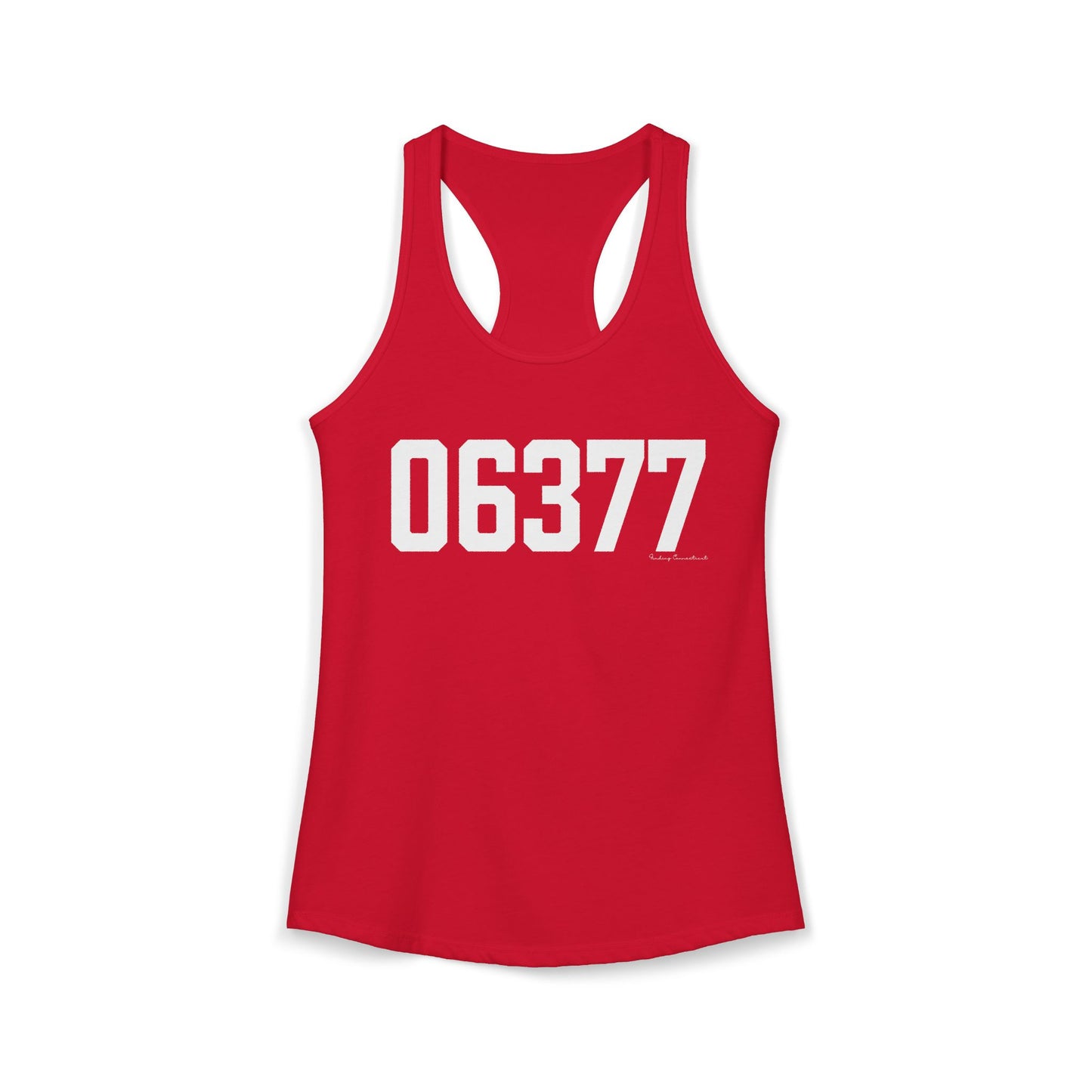 06377 Sterling CT Zip Code Women's Ideal Racerback Tank Top