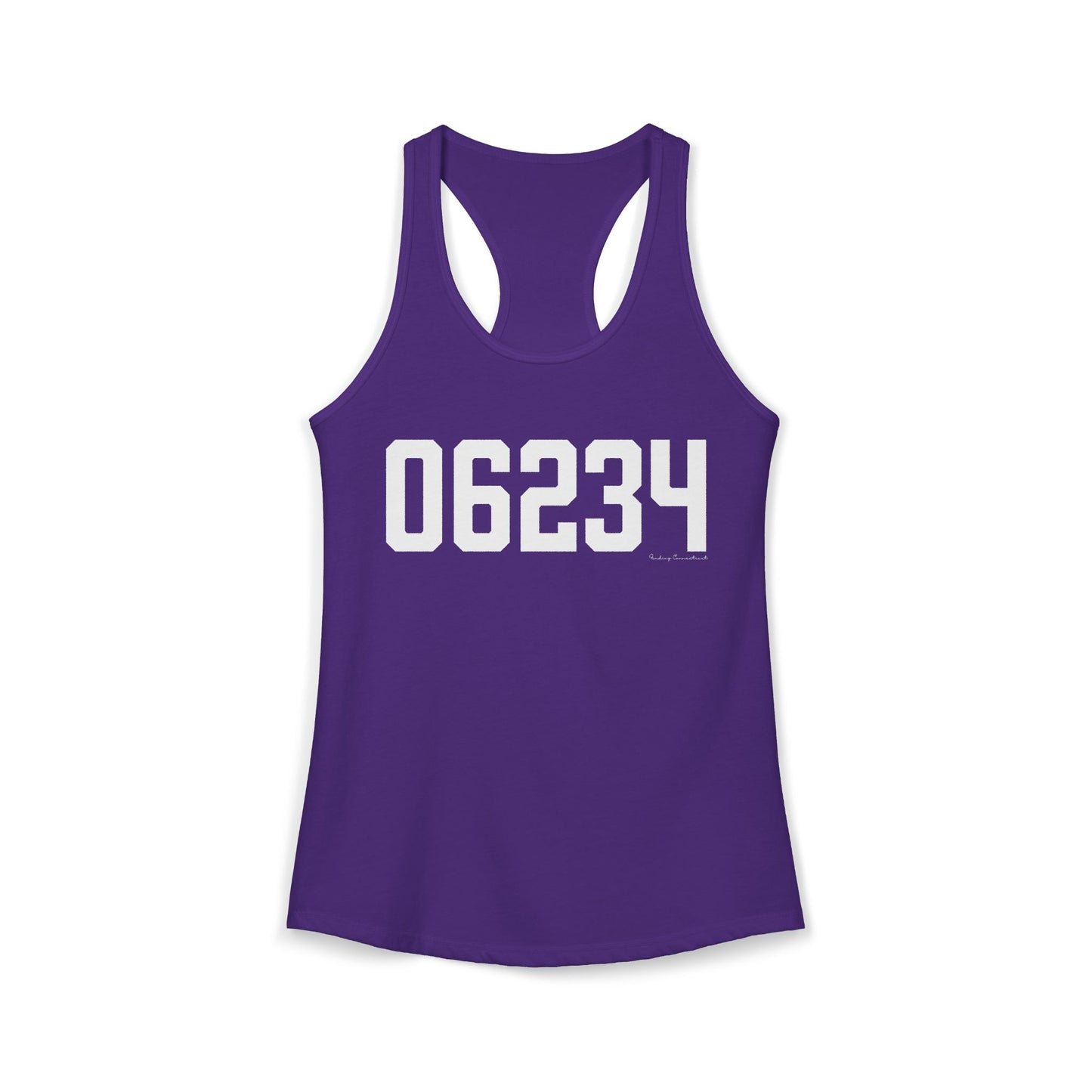 06234 Brooklyn CT Zip Code Women's Ideal Racerback Tank Top