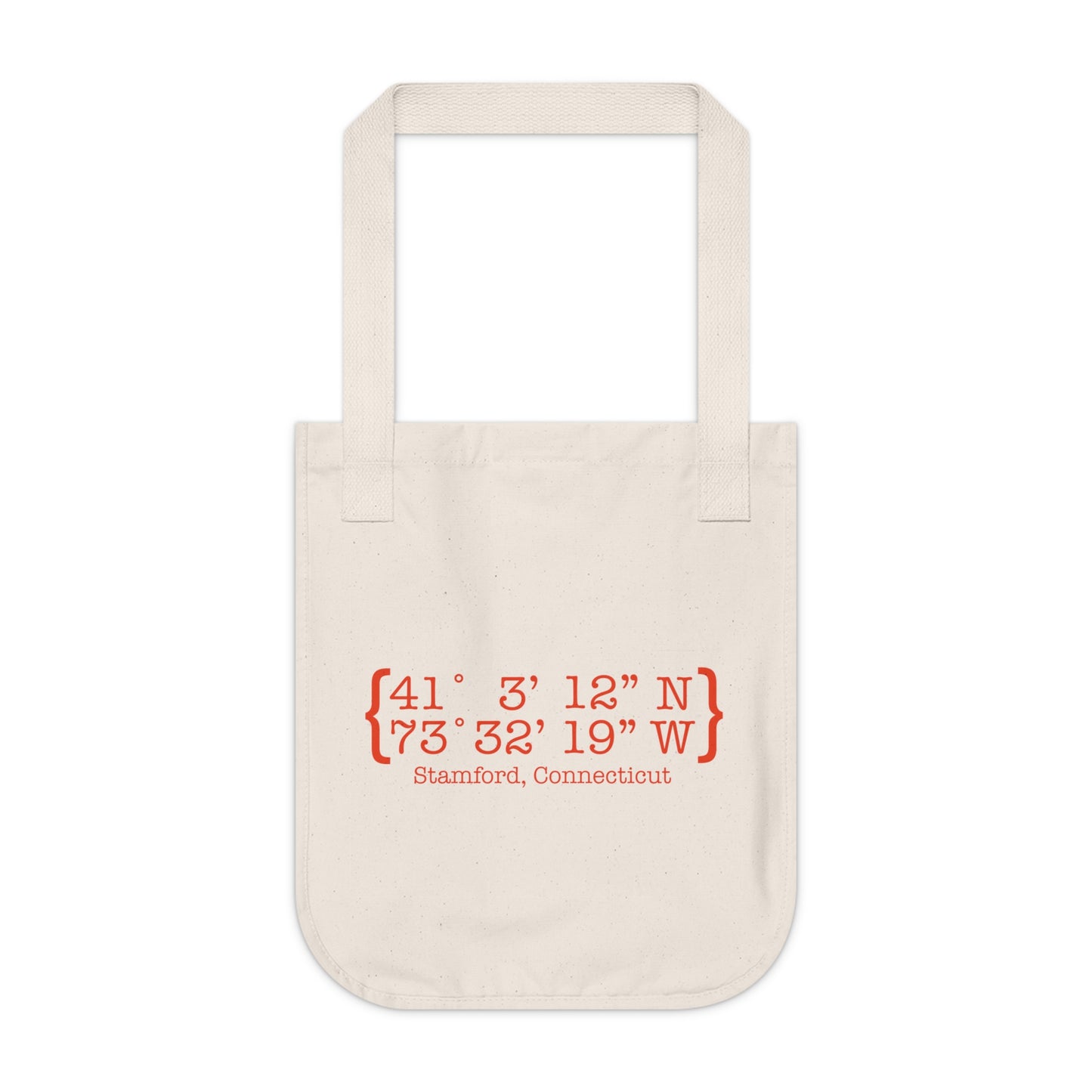 Stamford Coordinates Organic Canvas Tote Bag