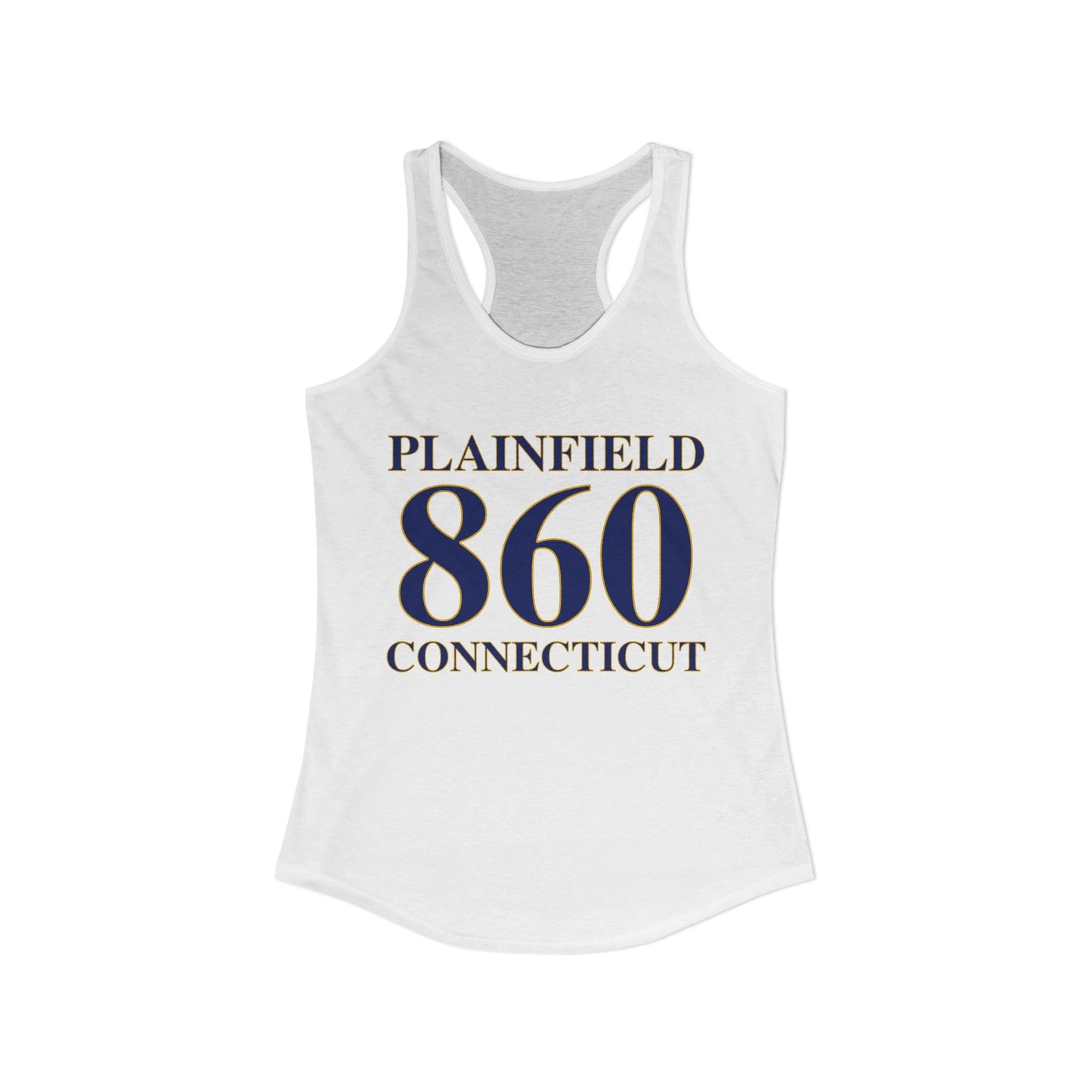 Plainfield 860 Connecticut Women's Ideal Racerback Tank Top