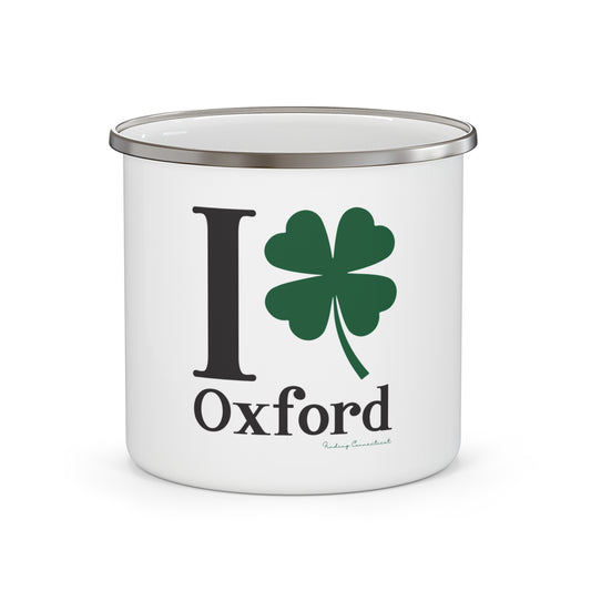 I Clover Oxford Enamel Camping Mug