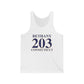 Bethany 203 Connecticut Unisex Jersey Tank Top