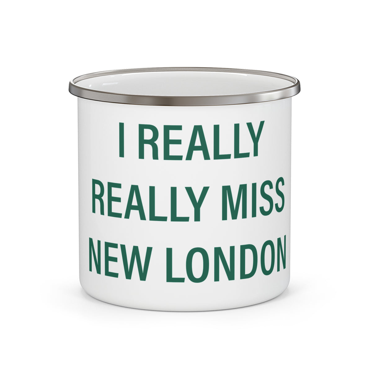 I Really Really Miss New London Enamel Camping Mug