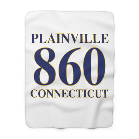 Plainville 860 Connecticut Sherpa Fleece Blanket