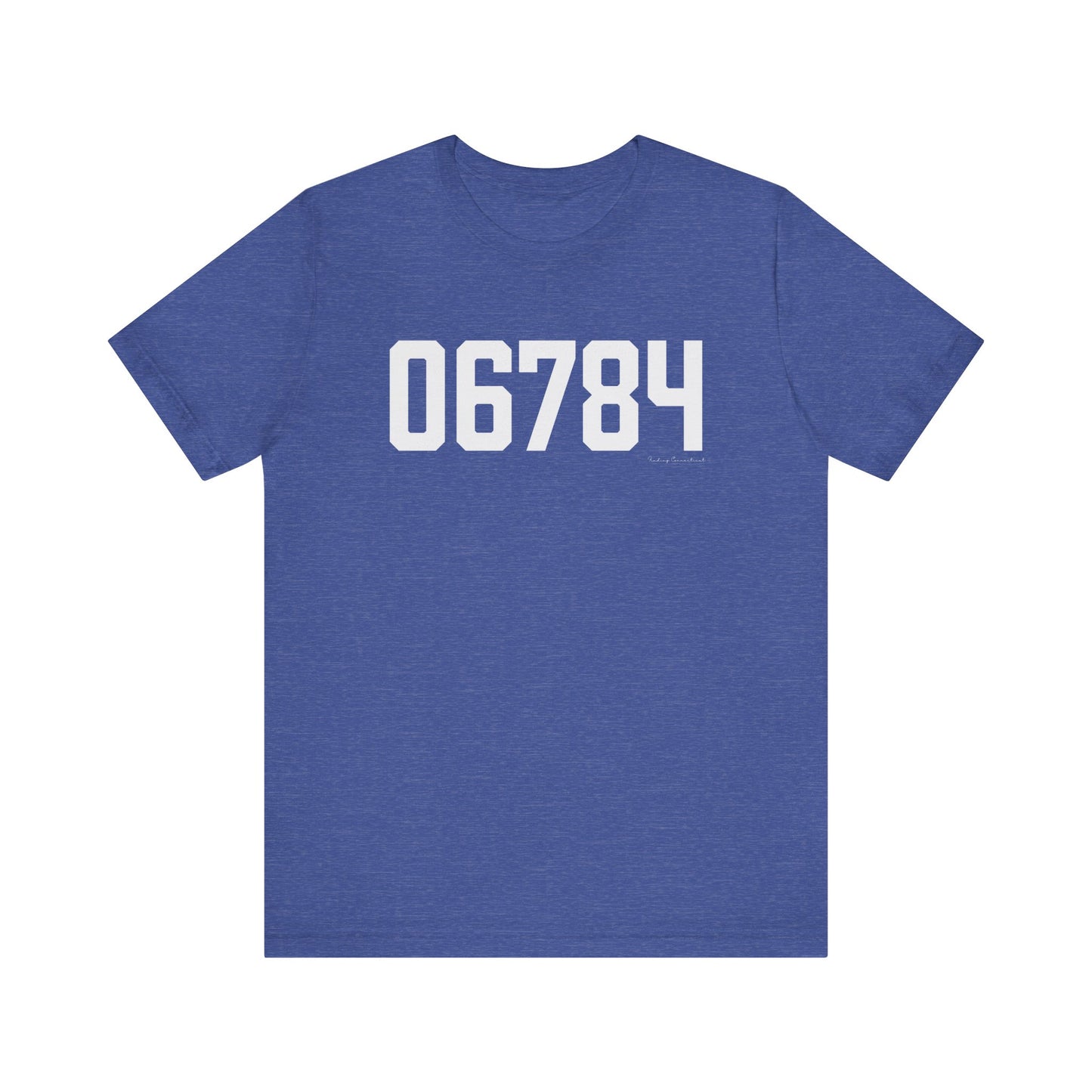 06784 Sherman CT Zip Code Unisex Jersey Short Sleeve T-Shirt
