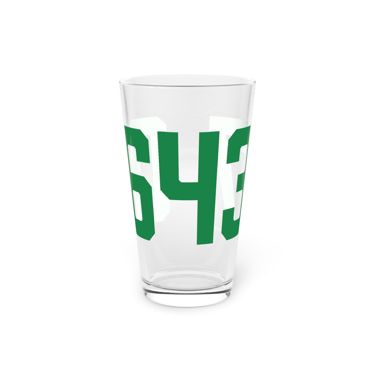 06437 Guilford Connecticut Zip Code Pint Glass, 16oz