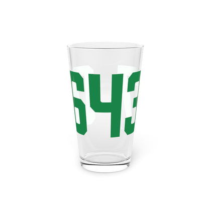06437 Guilford Connecticut Zip Code Pint Glass, 16oz
