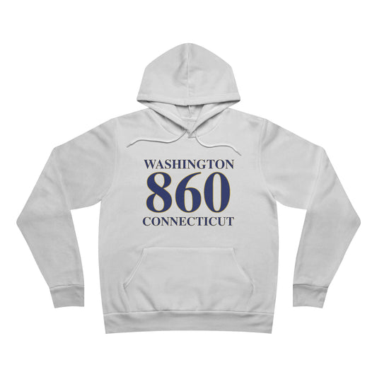 Washington 860 Connecticut Unisex Sponge Fleece Pullover Hoodie