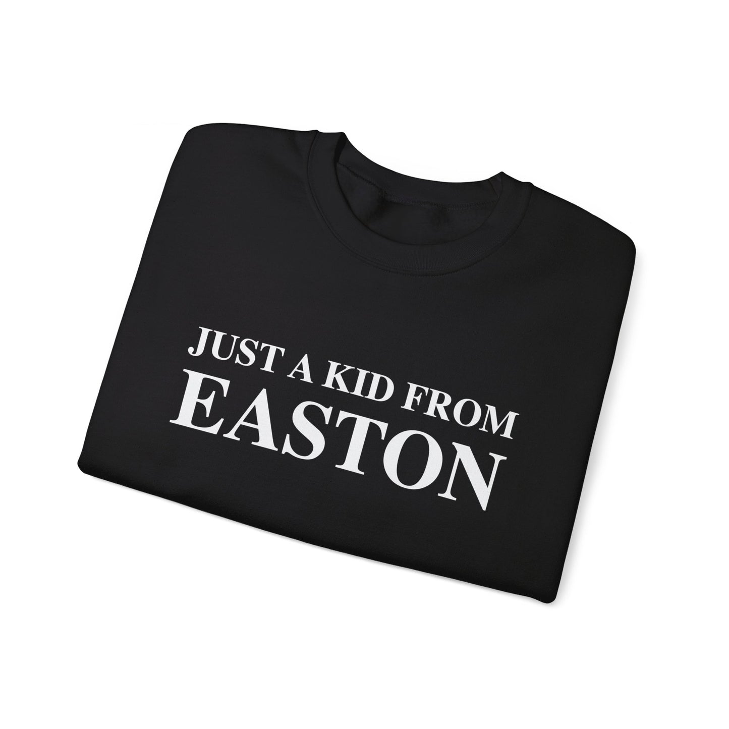 Just a kid from Easton Unisex Heavy Blend™ Crewneck Sweatshirt