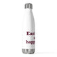 East Lyme is My Happy Place 20oz Insulated Bottle