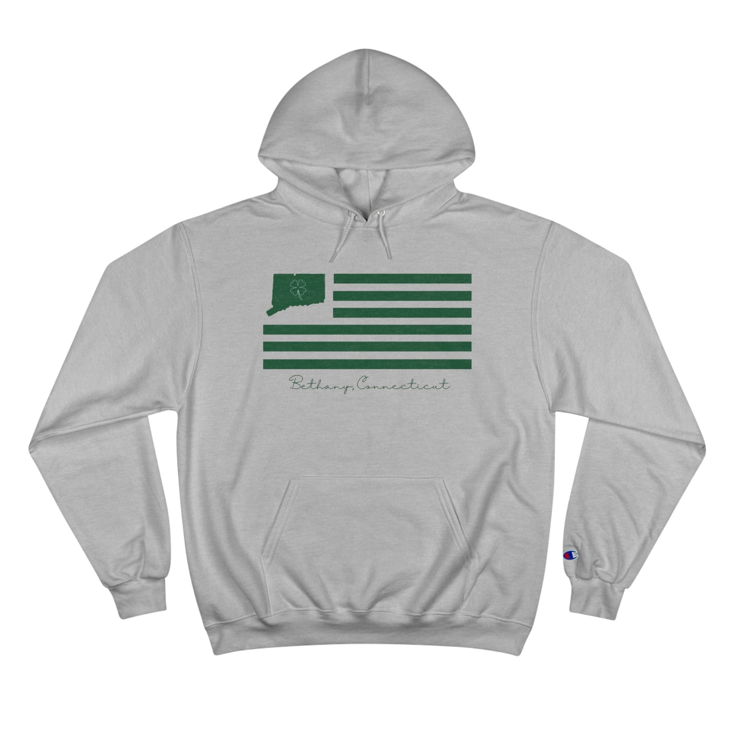 Bethany Connecticut St Patrick’s Day Flag Champion Hoodie