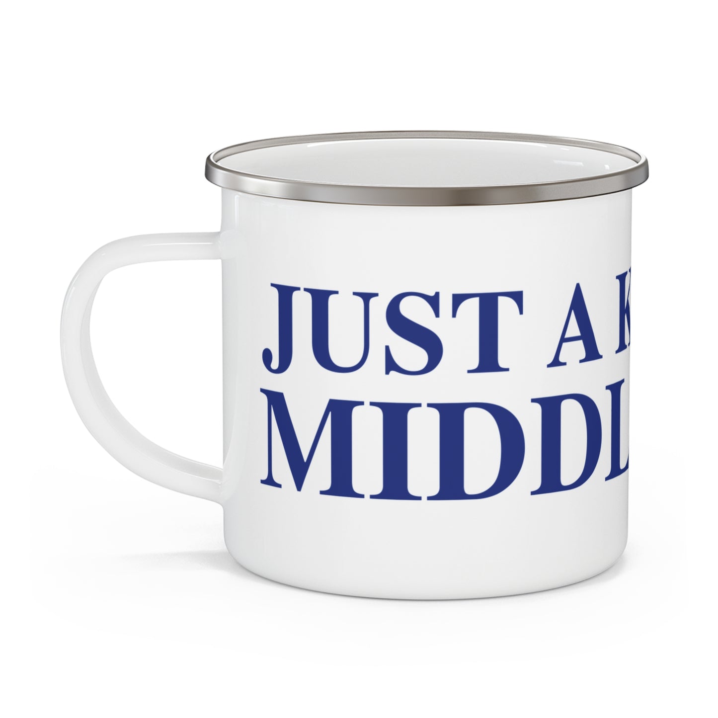 Just a kid from Middlefield Enamel Camping Mug