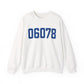 06078 Suffield Connecticut Zip Code Heavy Blend™ Crewneck Sweatshirt