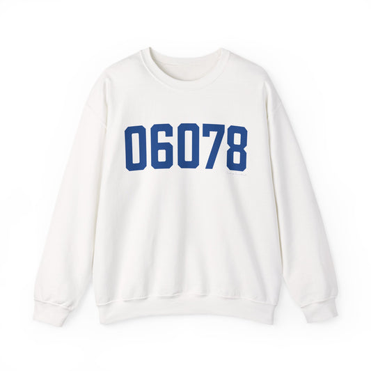 06078 Suffield Connecticut Zip Code Heavy Blend™ Crewneck Sweatshirt