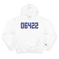 06422 Durham Connecticut Zip Code Champion Hoodie
