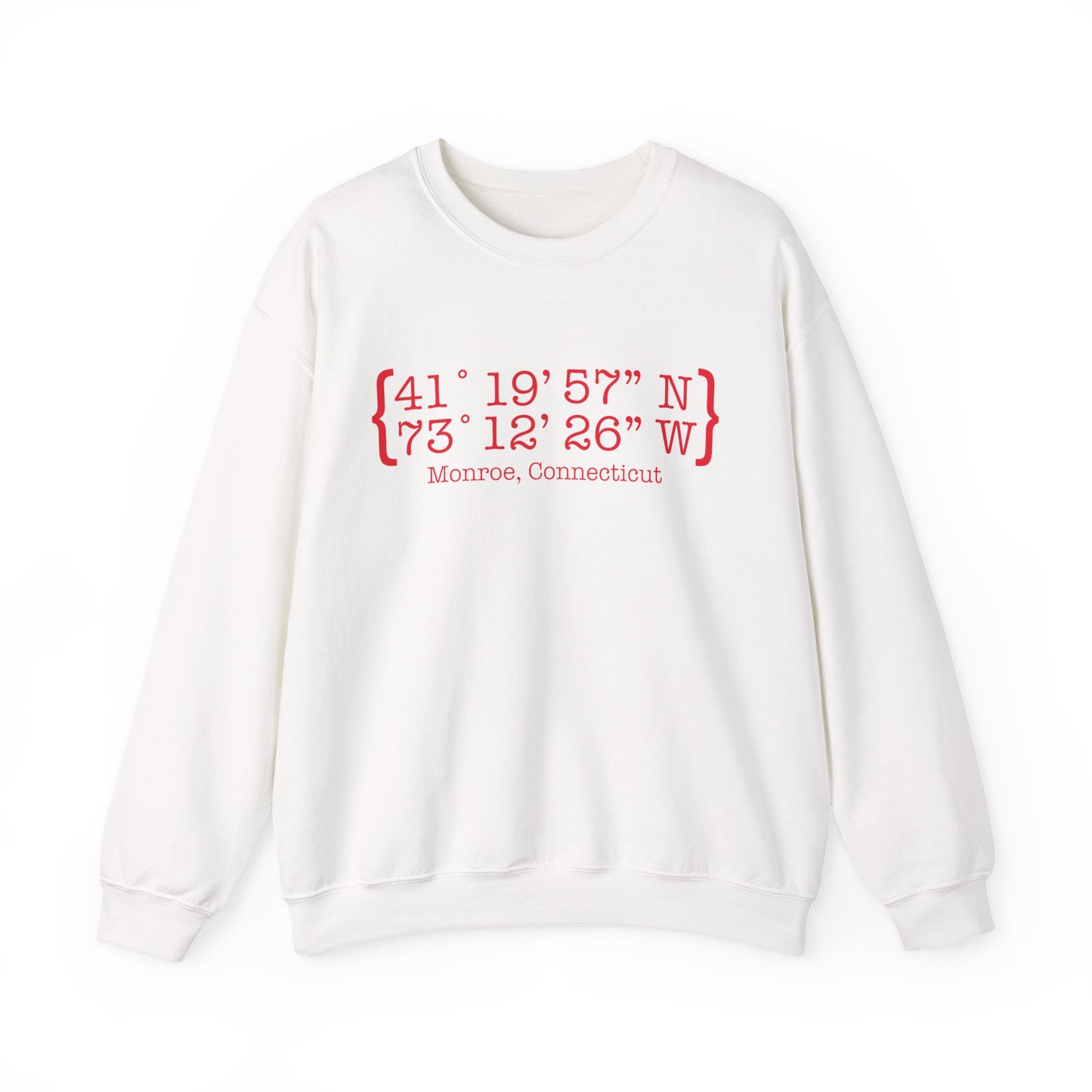 Monroe Coordinates Unisex Heavy Blend™ Crewneck Sweatshirt
