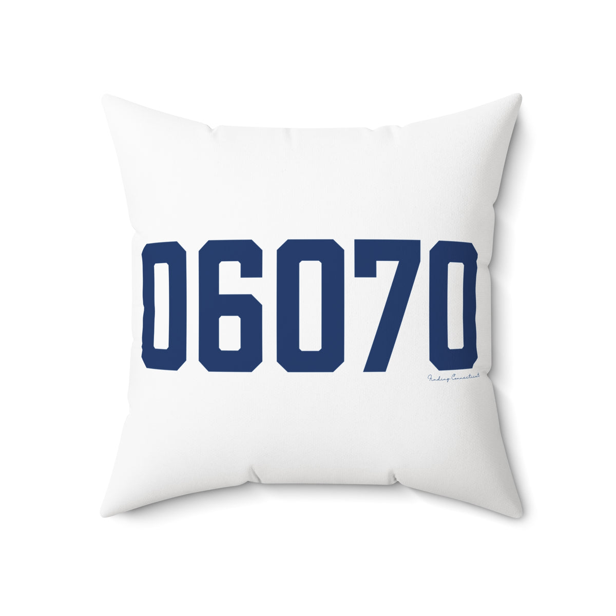 06070 Simsbury Connecticut Zip Code Polyester Square Pillow