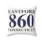 Eastford 860 Connecticut Spun Polyester Square Pillow