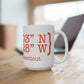 Danbury Coordinates Mug 15oz