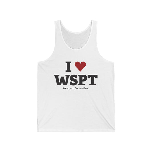 I Heart WSPT Unisex Jersey Tank Top