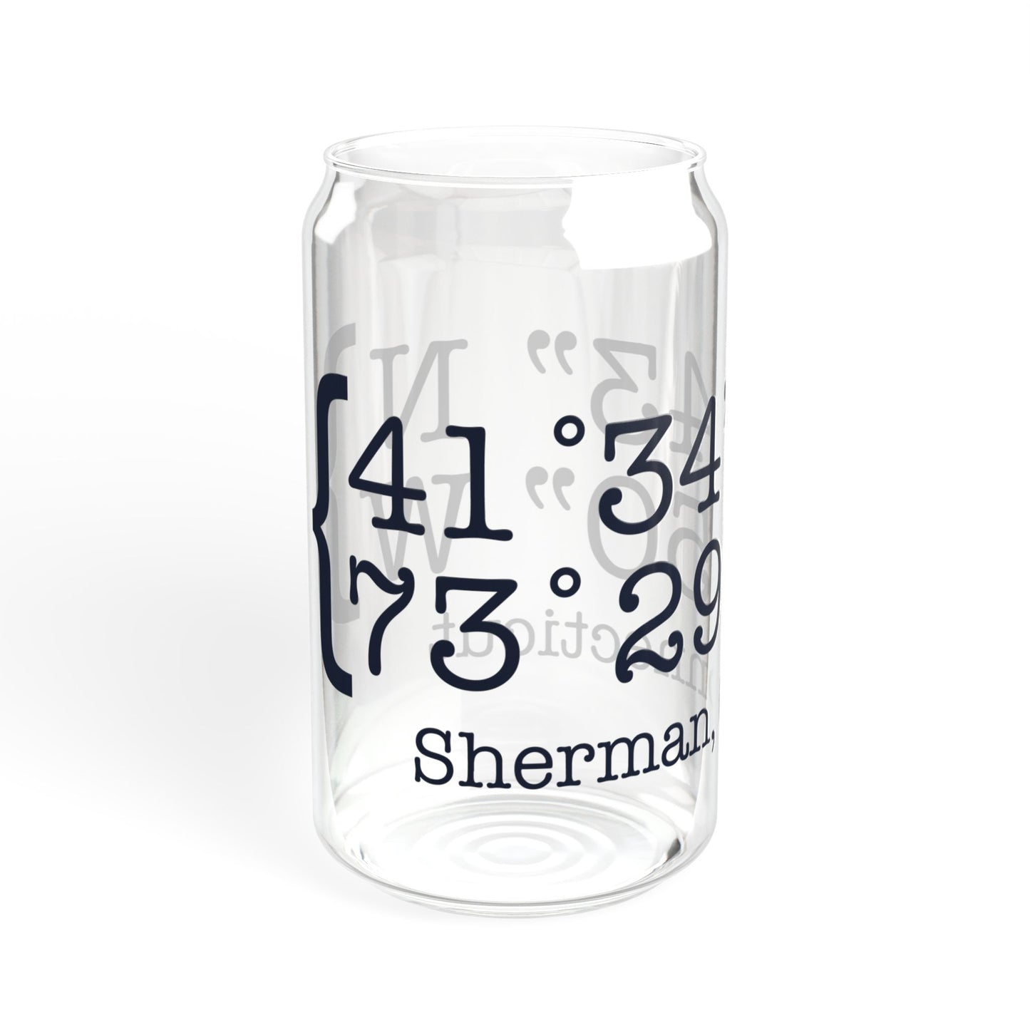 Sherman Coordinates Sipper Glass, 16oz