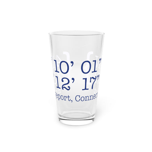 Bridgeport Coordinates Pint Glass, 16oz