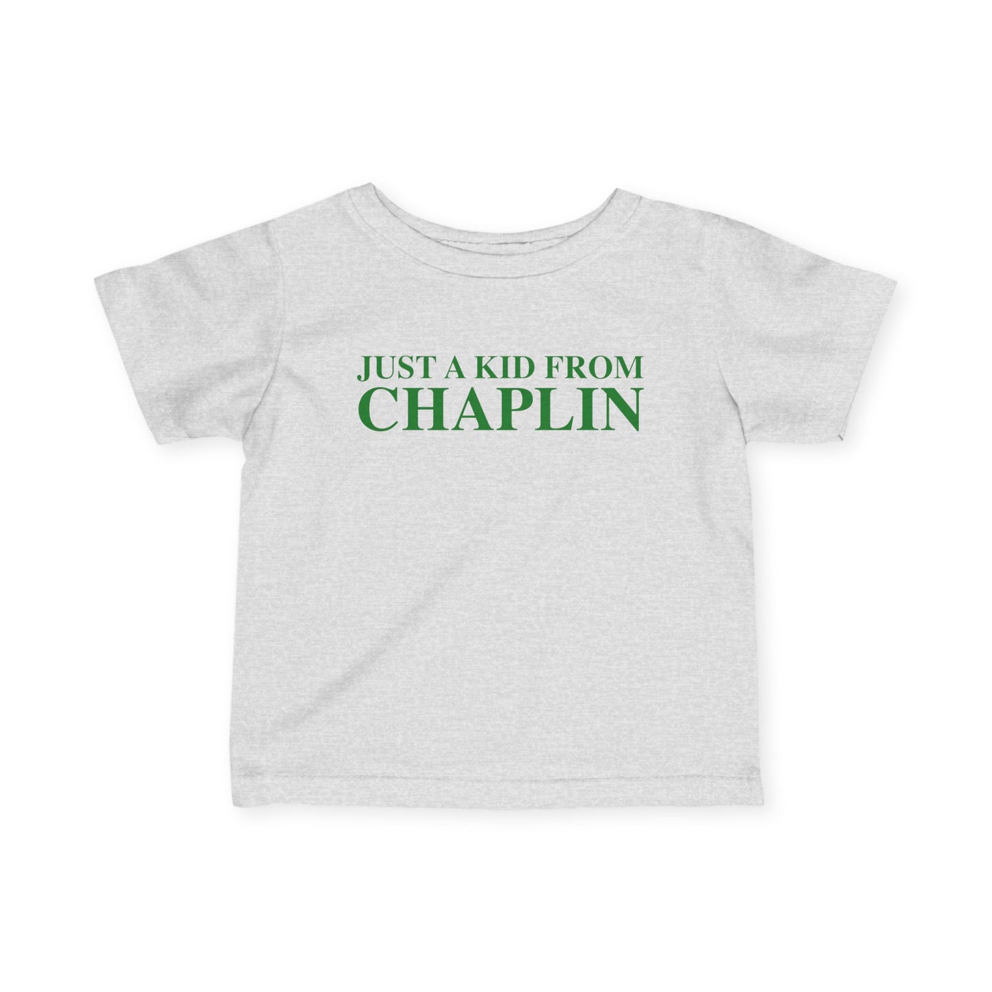 Just a kid from Chaplin Infant Fine Jersey T-Shirt