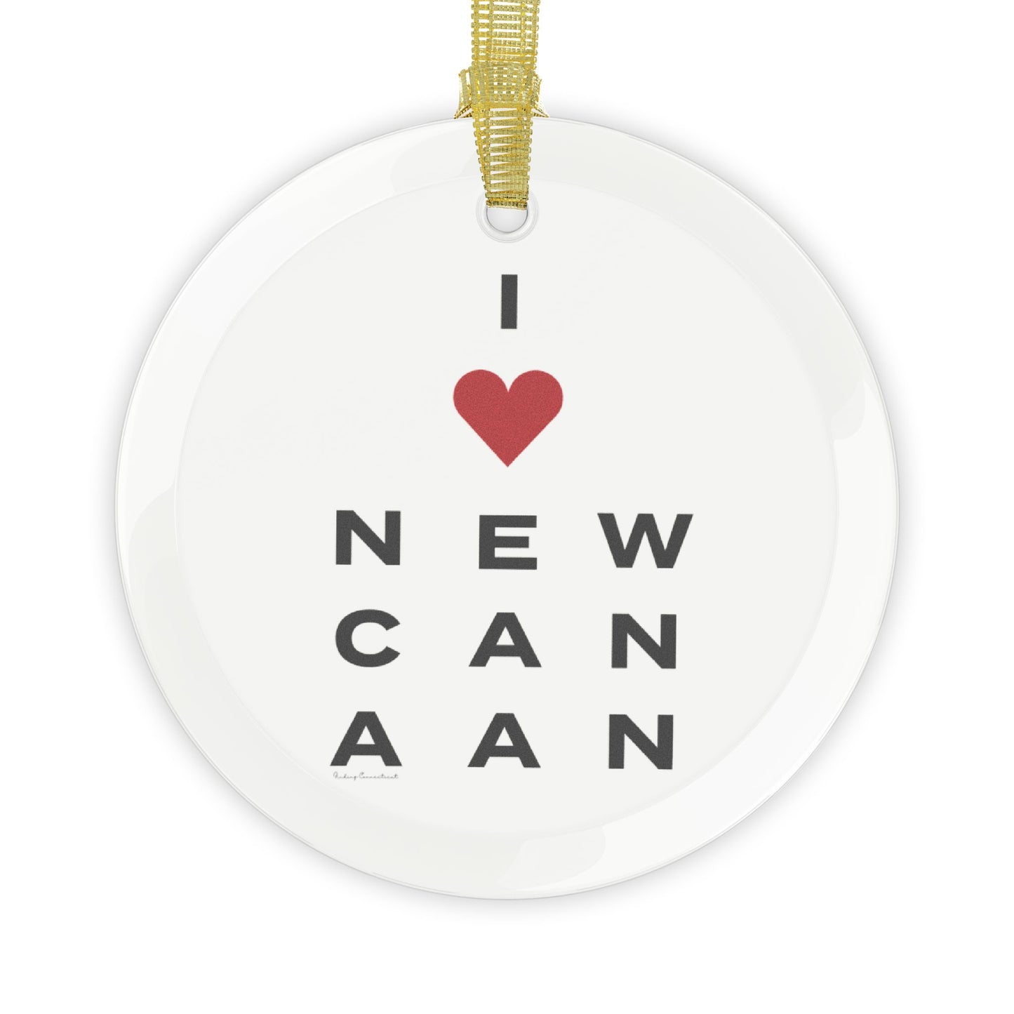 New Canaan Vision Glass Ornaments