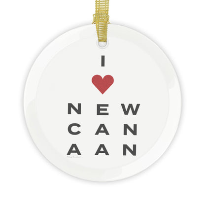 New Canaan Vision Glass Ornaments