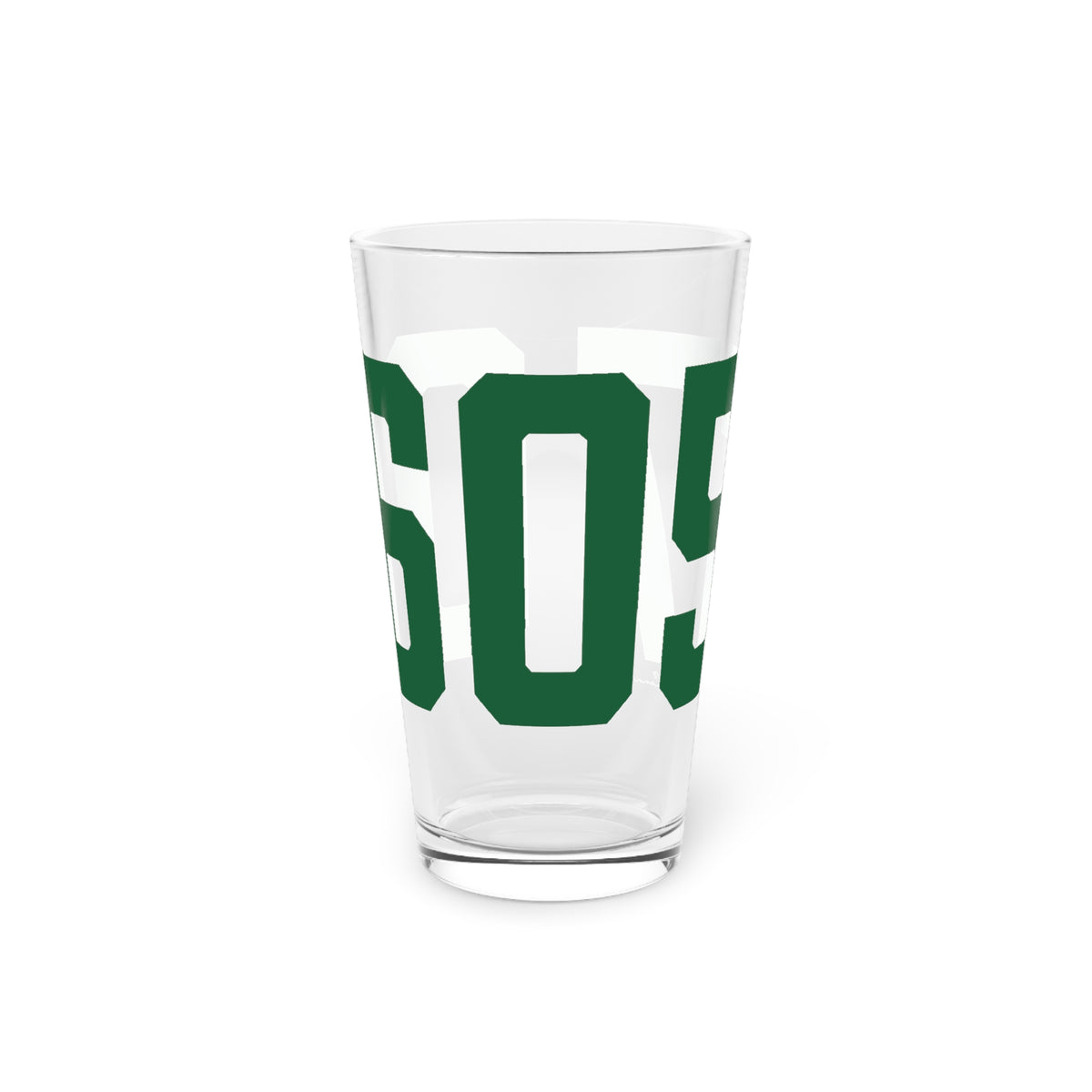 06057 New Hartford Connecticut Zip Code Pint Glass, 16oz