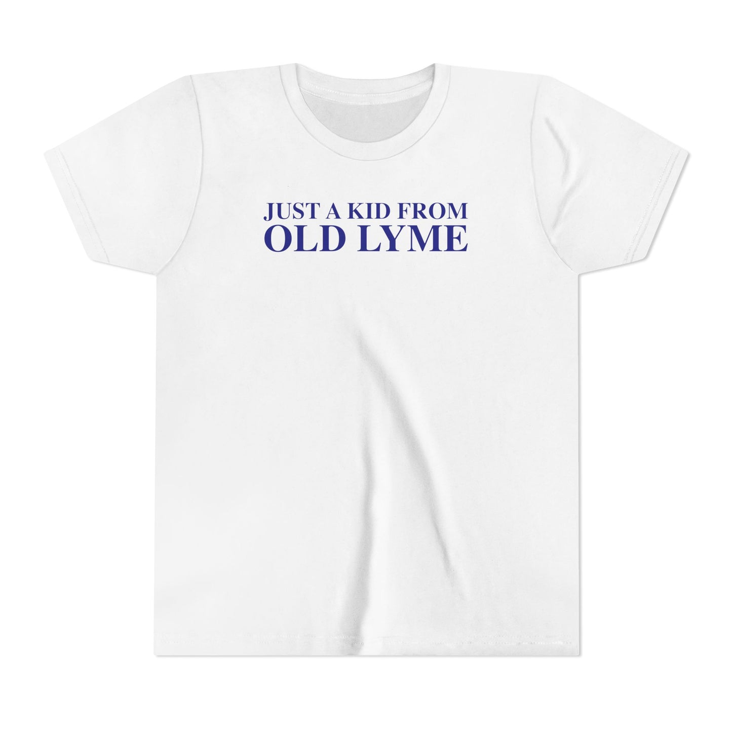 Just a kid from Old Lyme Youth Short Sleeve T-Shirt