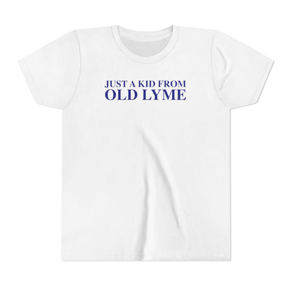 Just a kid from Old Lyme Youth Short Sleeve T-Shirt