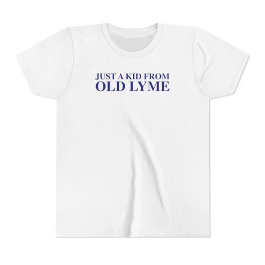 Just a kid from Old Lyme Youth Short Sleeve T-Shirt