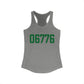 06776 New Milford Connecticut Zip Code Women's Ideal Racerback Tank Top