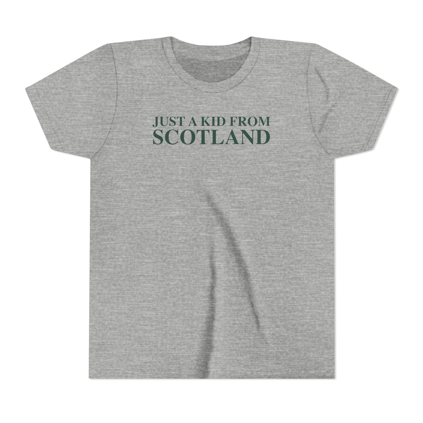 Just a kid from Scotland Youth Short Sleeve T-Shirt