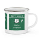 Vintage Merritt Parkway Exit 40 A-B Sign Enamel Camping Mug