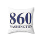 860 Washington Polyester Square Pillow