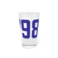 06798 Woodbury Connecticut Zip Code Pint Glass, 16oz