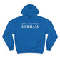 Just a kid from Durham Champion Hoodie