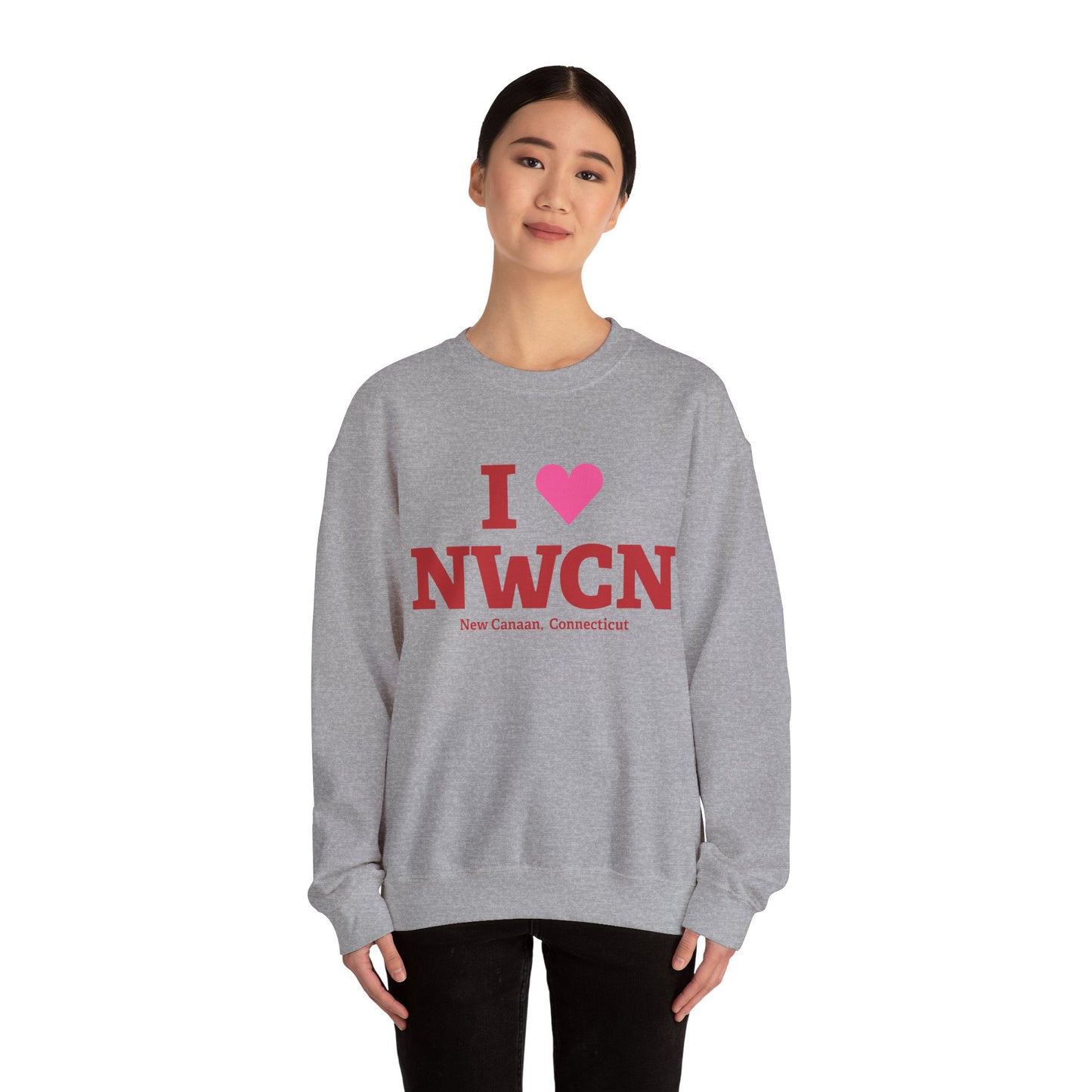 I Heart NWCN Unisex Heavy Blend™ Crewneck Sweatshirt