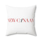 41 Tilt New Canaan Spun Polyester Square Pillow