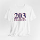 203 Cranbury Red, White & Blue Unisex Jersey Short Sleeve T-Shirt