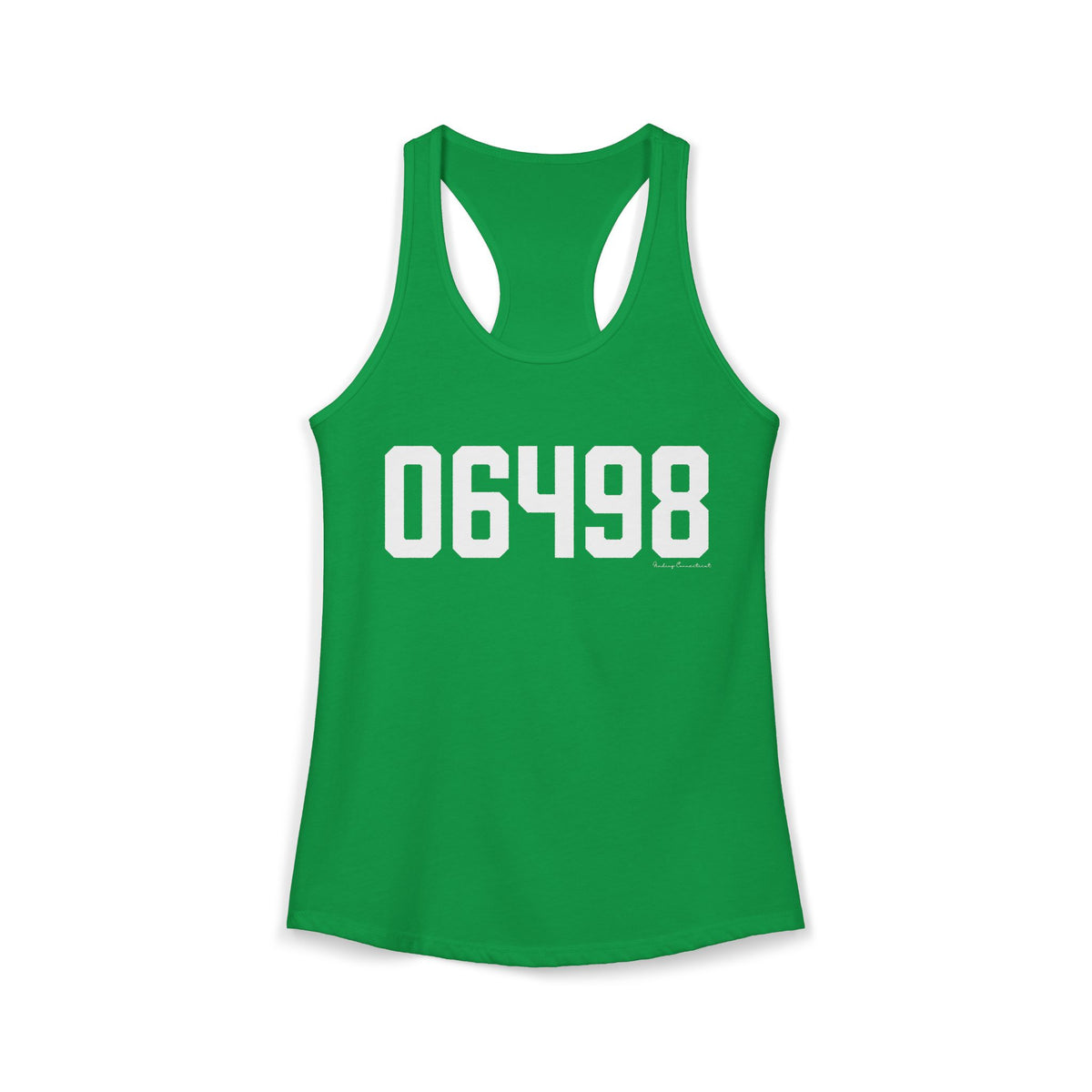 06498 Westbrook CT Zip Code Women's Ideal Racerback Tank Top